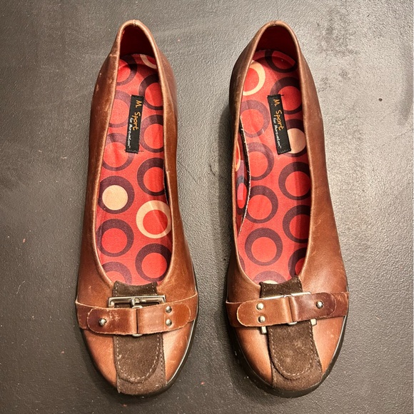 Vtg M by Morenatom leather ballet flats - Picture 2 of 5